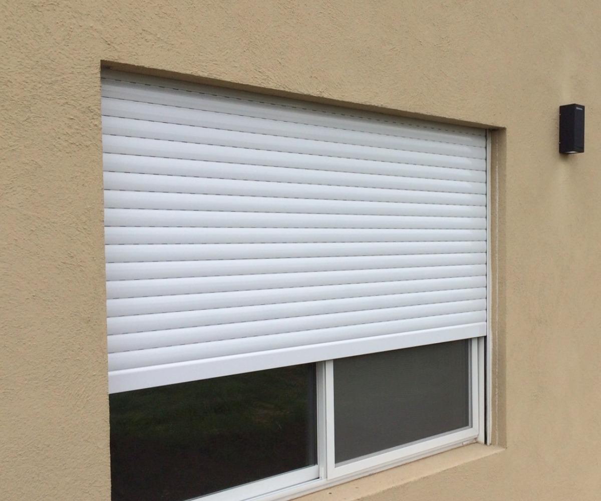 Cortina de enrollar de PVC blanca
